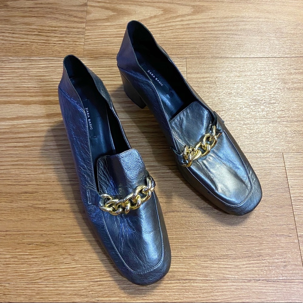 Zara Reversible Block Heel Mule - image 2